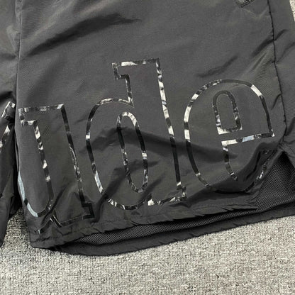 SHORT RHUDE AVEC LOGO RH NOIR SUR NOIR