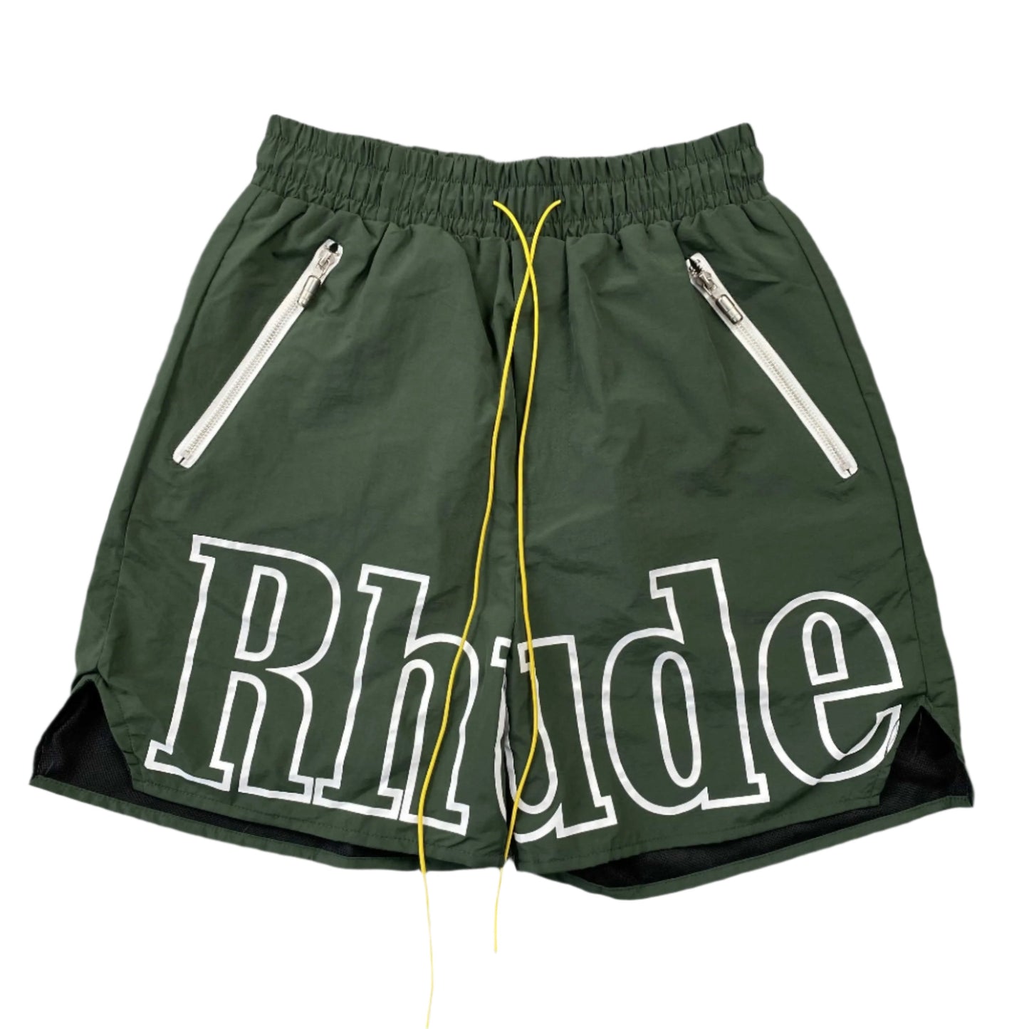 SHORT VERT RHUDE AVEC LOGO RH