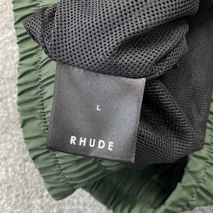SHORT VERT RHUDE AVEC LOGO RH