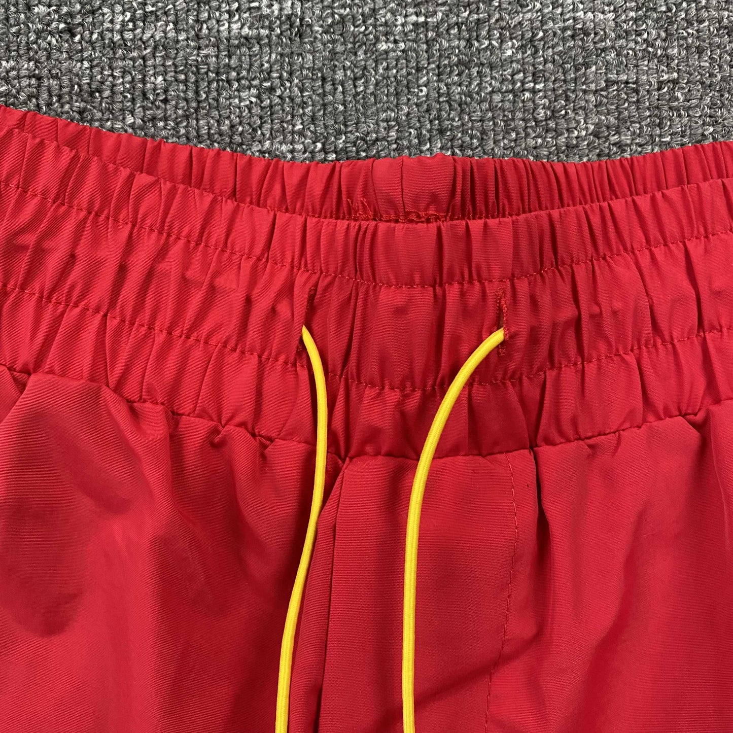 SHORT RHUDE AVEC LOGO RH ROUGE