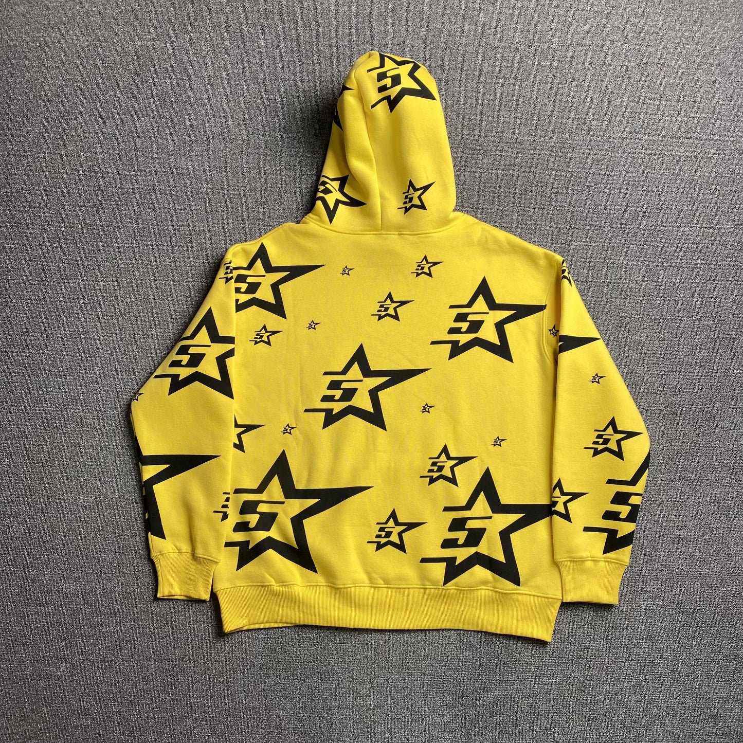 SP5DER 5STAR HOODIE JAUNE
