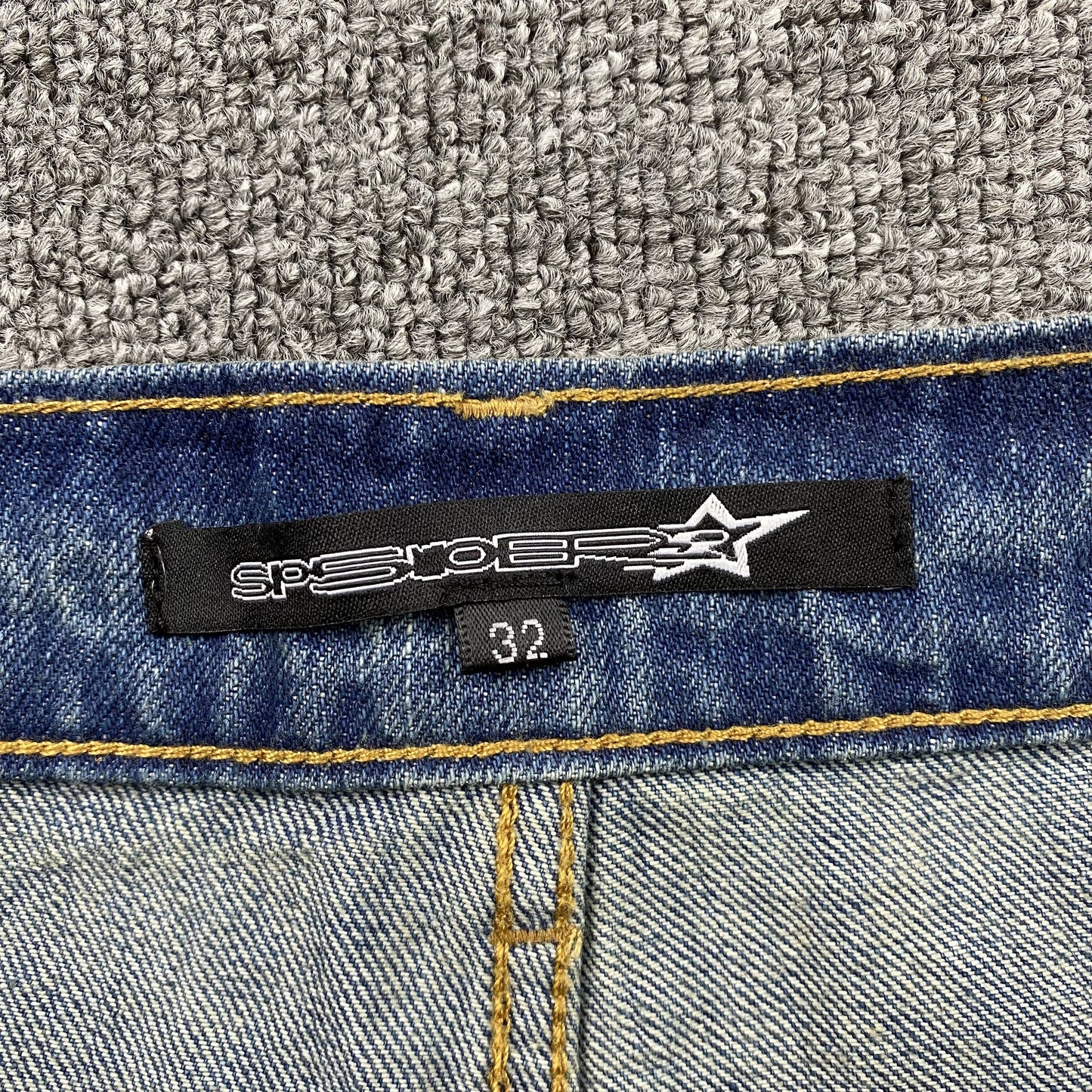 Jean vintage SP5DER 5 étoiles indigo