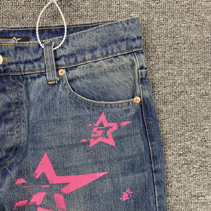 Jean vintage SP5DER 5 étoiles indigo