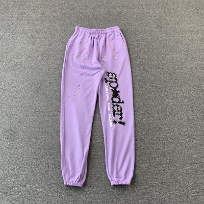 PANTALON DE SURVÊTEMENT SP5DER ACAI VIOLET