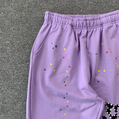 PANTALON DE SURVÊTEMENT SP5DER ACAI VIOLET