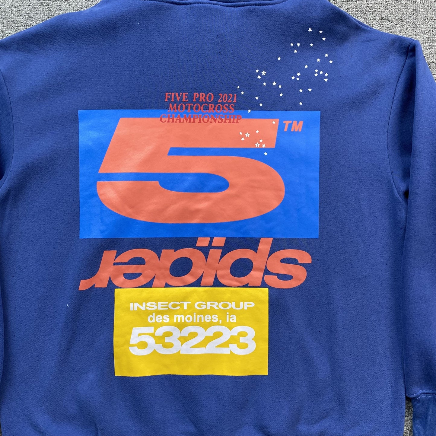 SWEAT À CAPUCHE SP5DER ADULTE MARINE