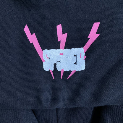 Sweat à capuche SP5DER ANGEL NUMBER noir