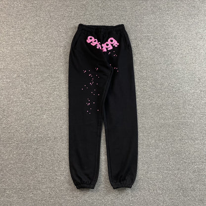 Pantalon de survêtement SP5DER ANGEL NUMBER noir