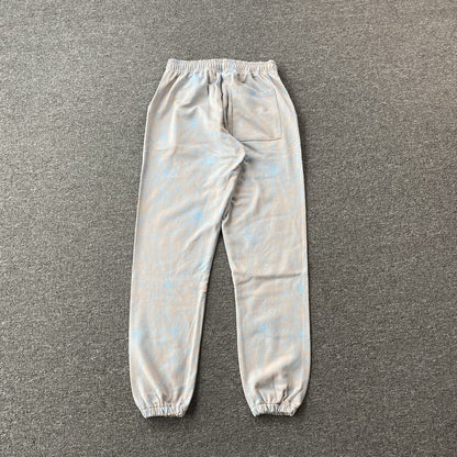 Pantalon de survêtement SP5DER AOP WEB Gris chiné