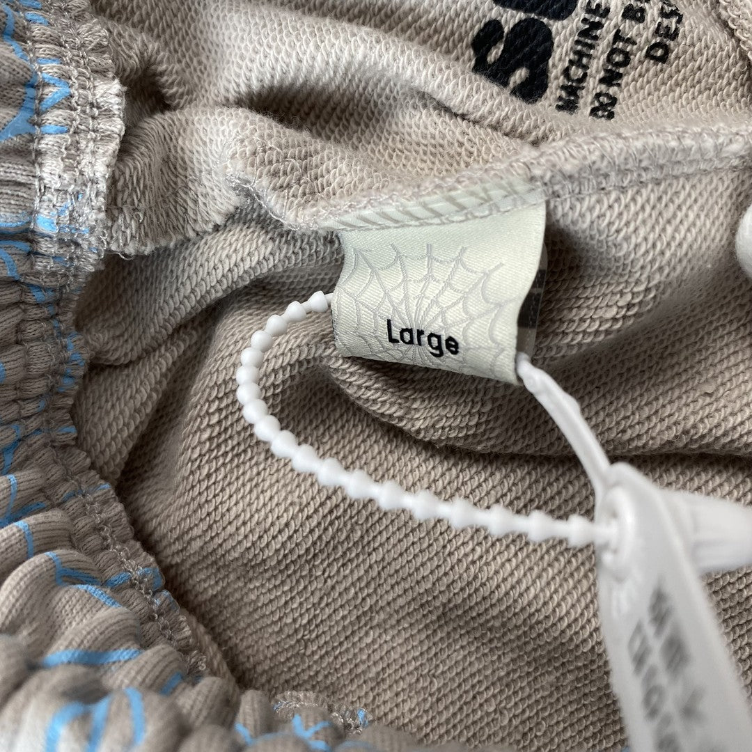 Pantalon de survêtement SP5DER AOP WEB Gris chiné