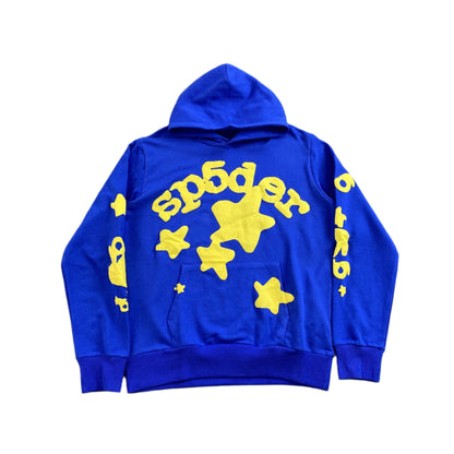 SP5DER BELUGA HOODIE TC BLEU