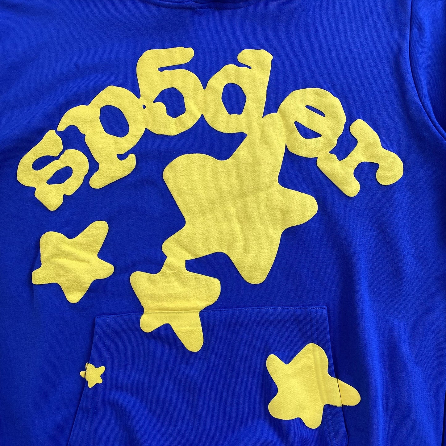 SP5DER BELUGA HOODIE TC BLEU