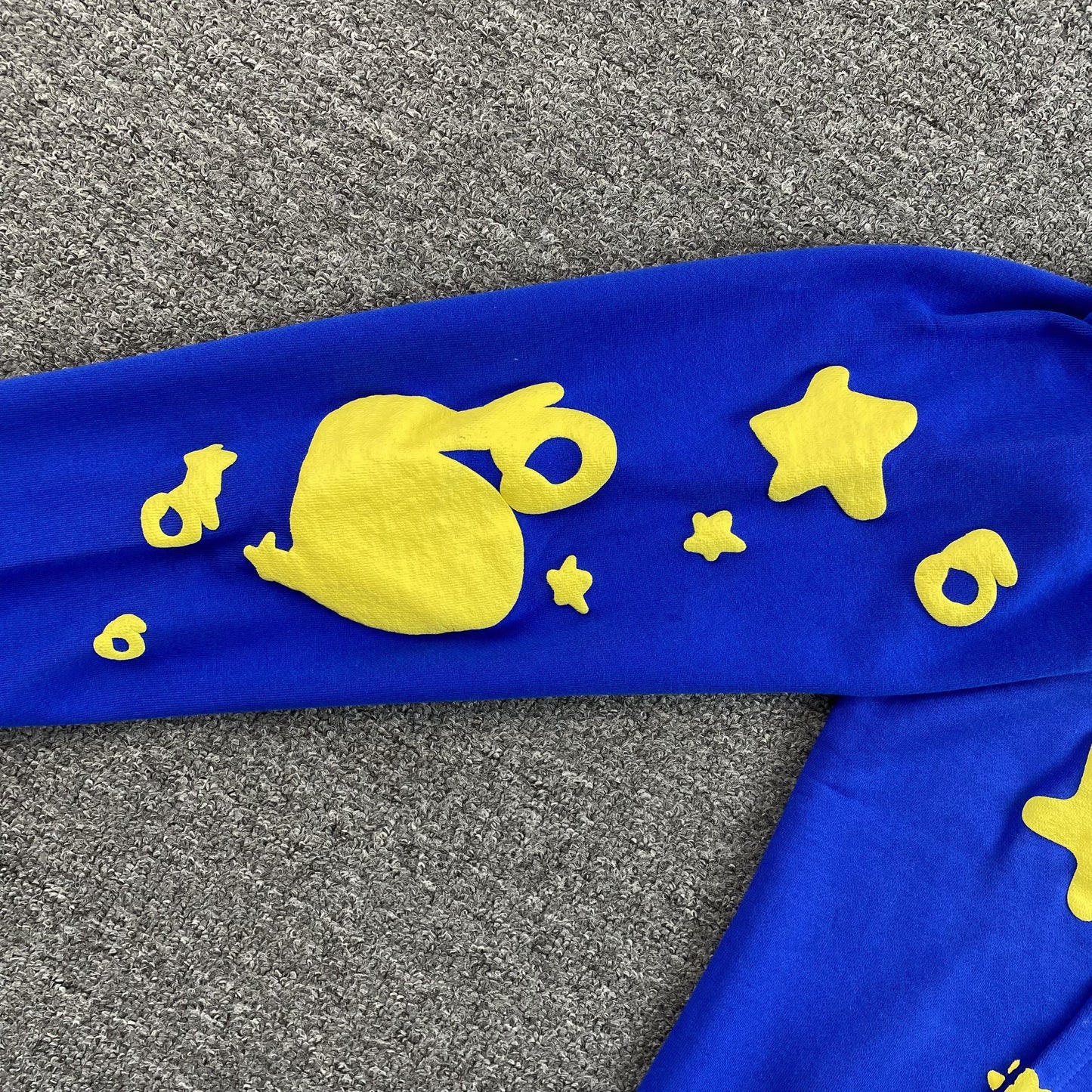 SP5DER BELUGA HOODIE TC BLEU