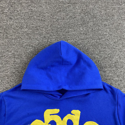 SP5DER BELUGA HOODIE TC BLEU