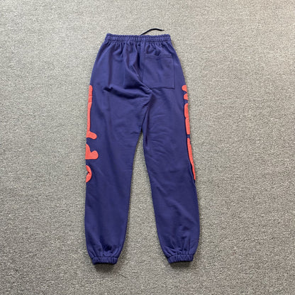 Pantalon de survêtement SP5DER BELUGA, couleur ardoise marine