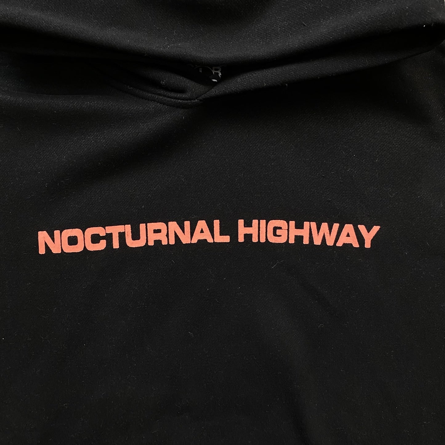 SP5DER NOCTURNAL HIGHWAY SWEAT À CAPUCHE NOIR