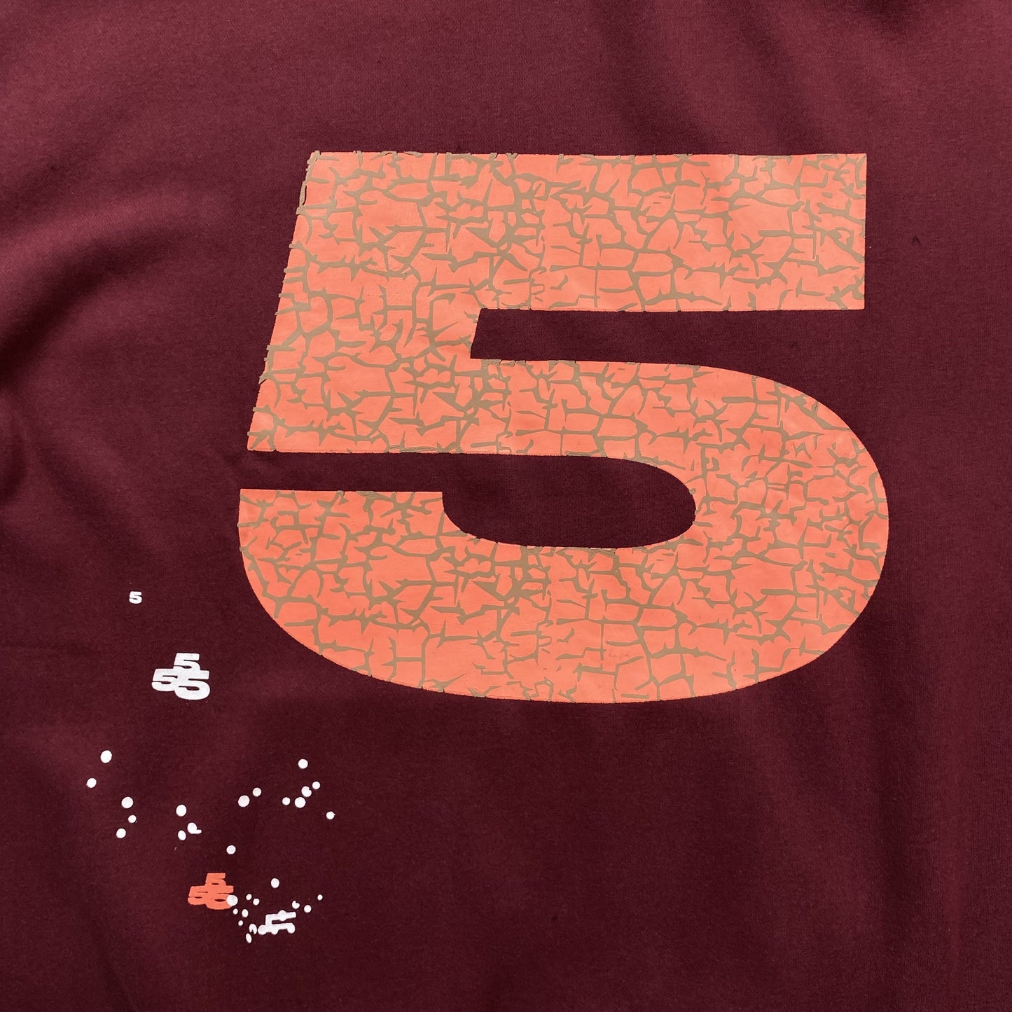 SWEAT À CAPUCHE SP5DER NOCTURNAL HIGHWAY BORDEAUX