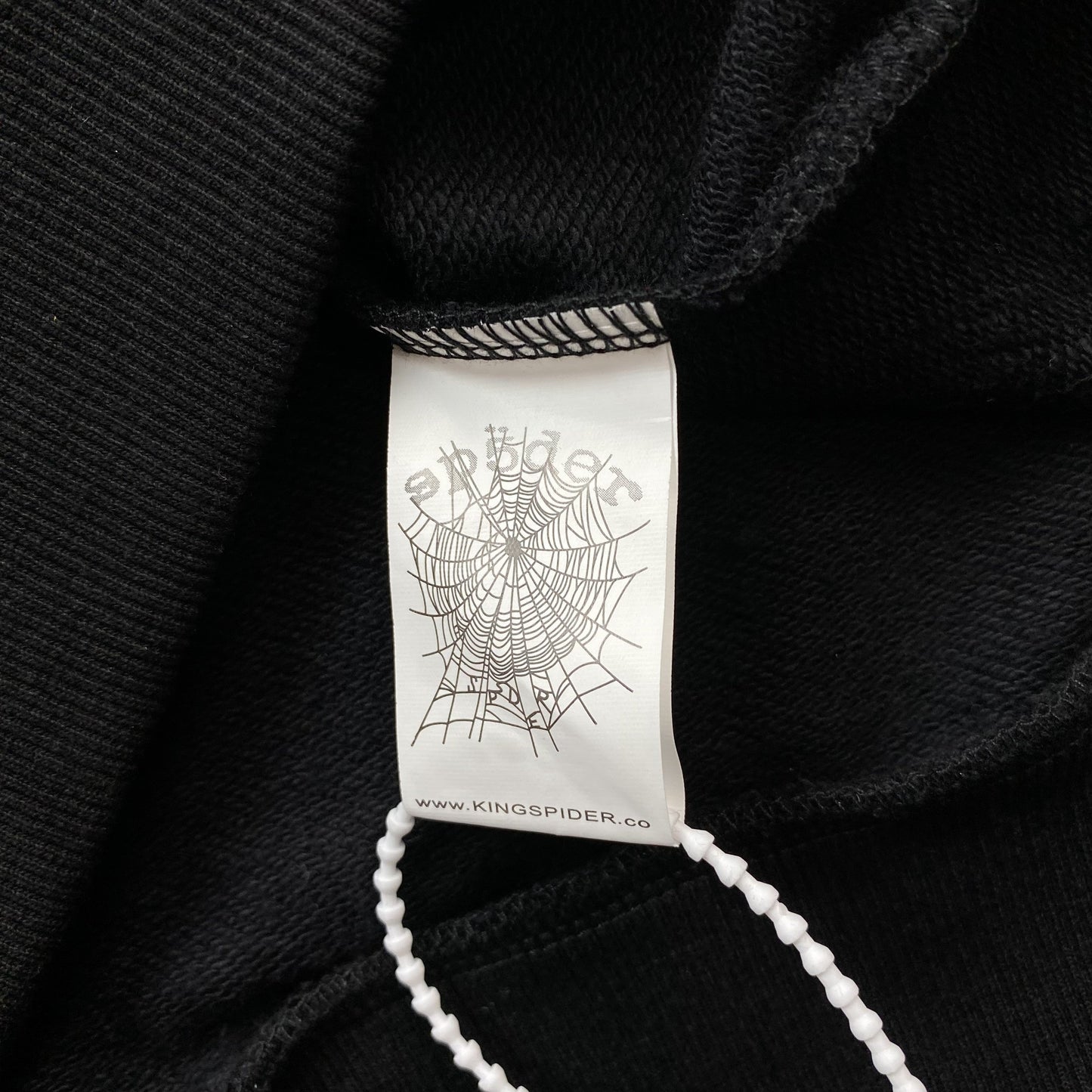 Sweat à capuche noir SP5DER OG LOGO