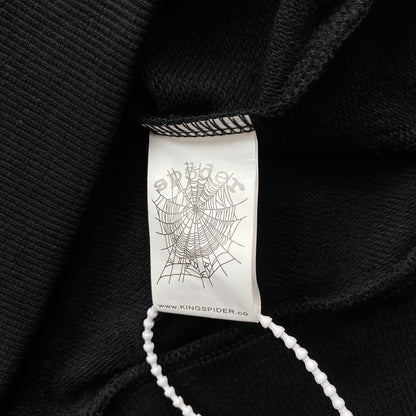 Sweat à capuche noir SP5DER OG LOGO