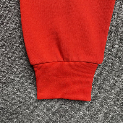 Sweat à capuche rouge SP5DER avec logo OG