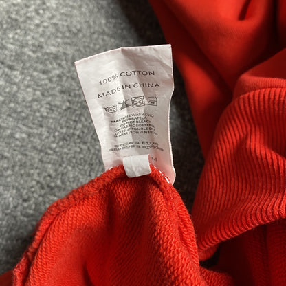 Sweat à capuche rouge SP5DER avec logo OG