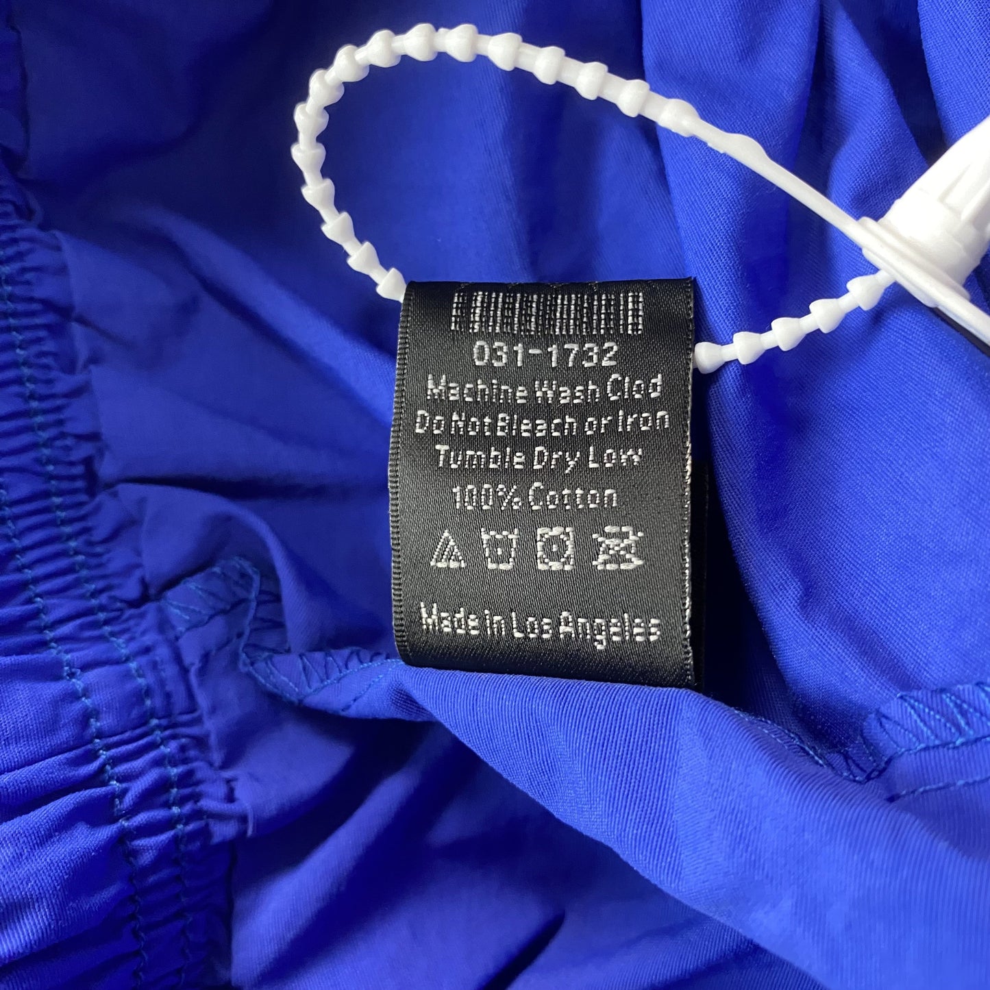 SHORT SP5DER OG WEB DOUBLE COUCHE BLEU