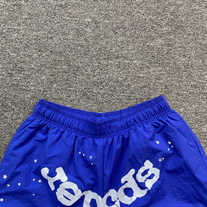 SHORT SP5DER OG WEB DOUBLE COUCHE BLEU