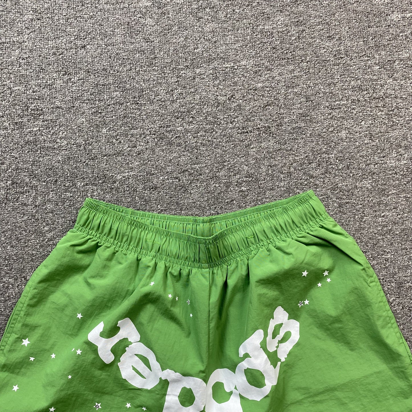 SHORT SP5DER OG WEB DOUBLE COUCHE VERT