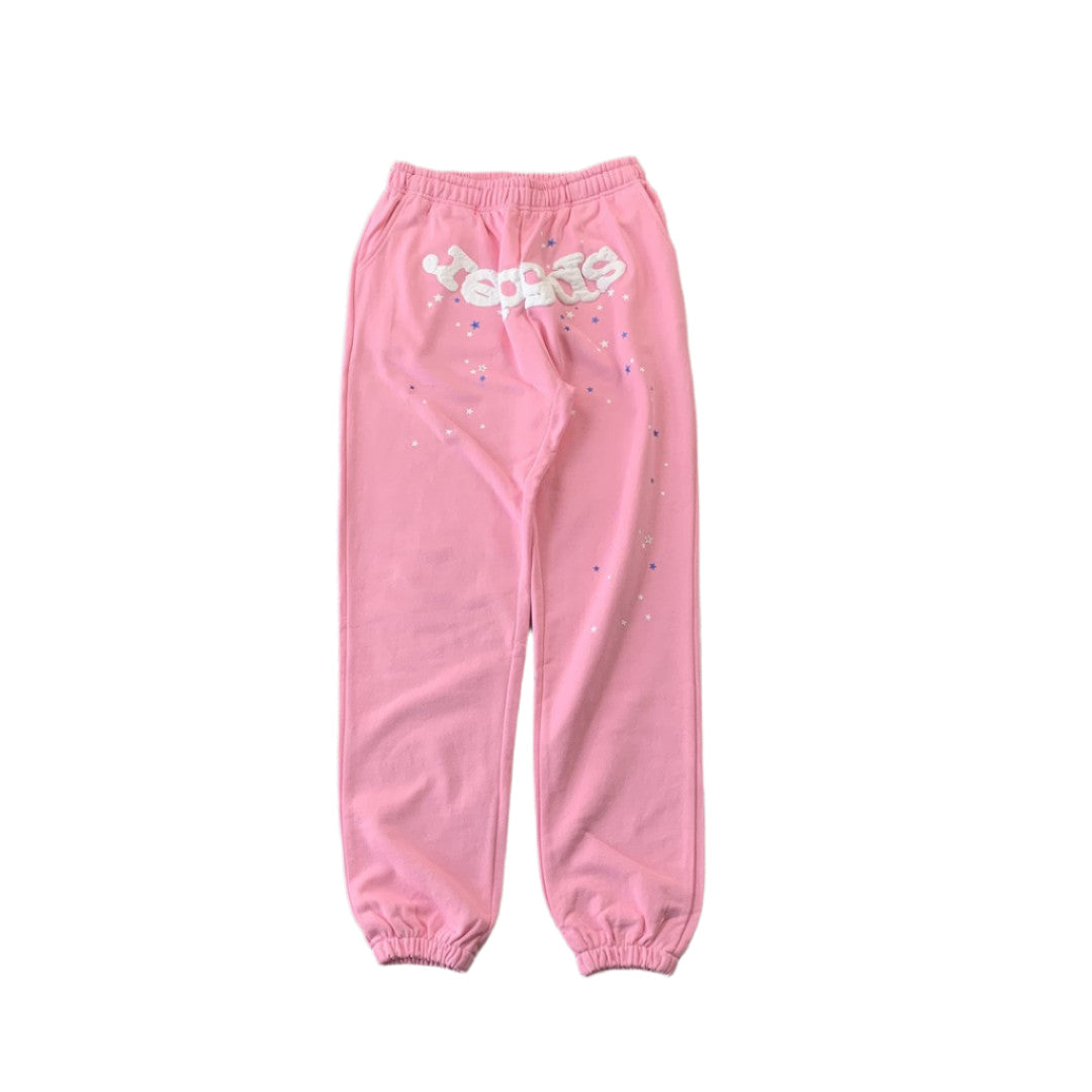 PANTALON DE SURVÊTEMENT SP5DER OG WEB ROSE