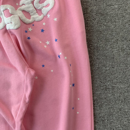 PANTALON DE SURVÊTEMENT SP5DER OG WEB ROSE