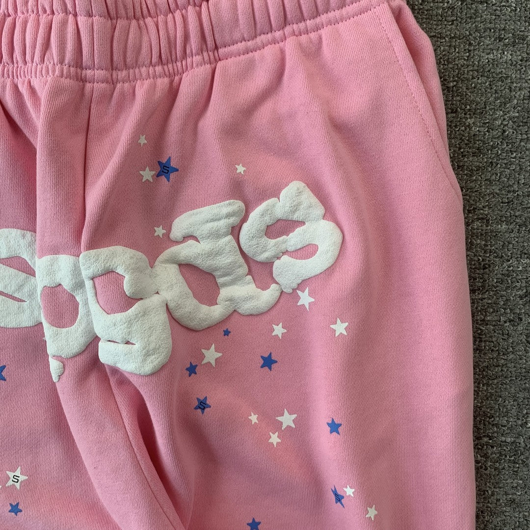 PANTALON DE SURVÊTEMENT SP5DER OG WEB ROSE