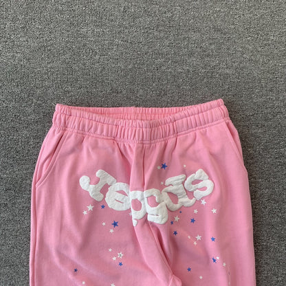 PANTALON DE SURVÊTEMENT SP5DER OG WEB ROSE