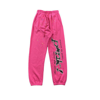 PANTALON DE SURVÊTEMENT SP5DER ROSE