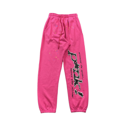 PANTALON DE SURVÊTEMENT SP5DER ROSE