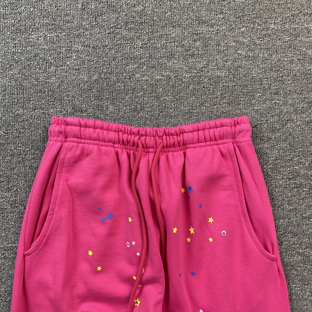 PANTALON DE SURVÊTEMENT SP5DER ROSE