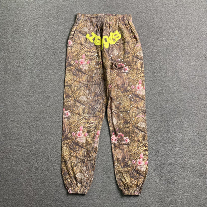 Pantalon de survêtement camouflage SP5DER REAL TREE OG WEB