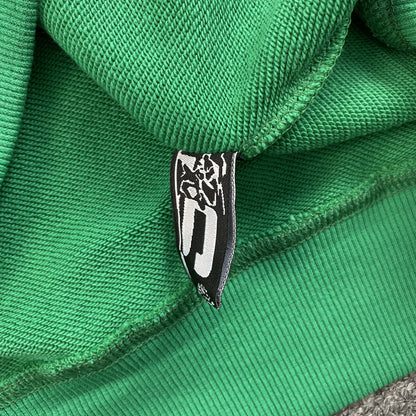 SP5DER STAR OG WEB V2 SWEAT À CAPUCHE SLIME VERT