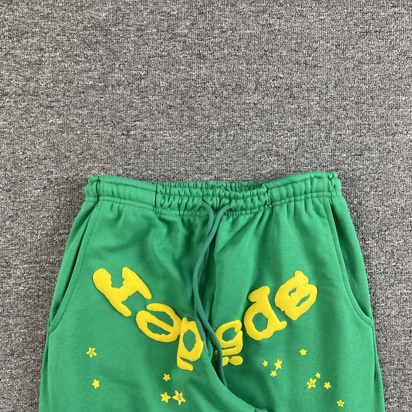 Pantalon de survêtement SP5DER STAR OG WEB V2 vert slime
