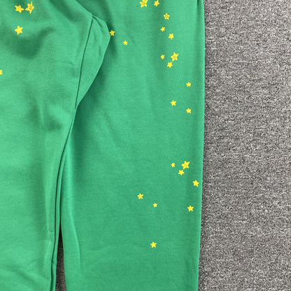 Pantalon de survêtement SP5DER STAR OG WEB V2 vert slime
