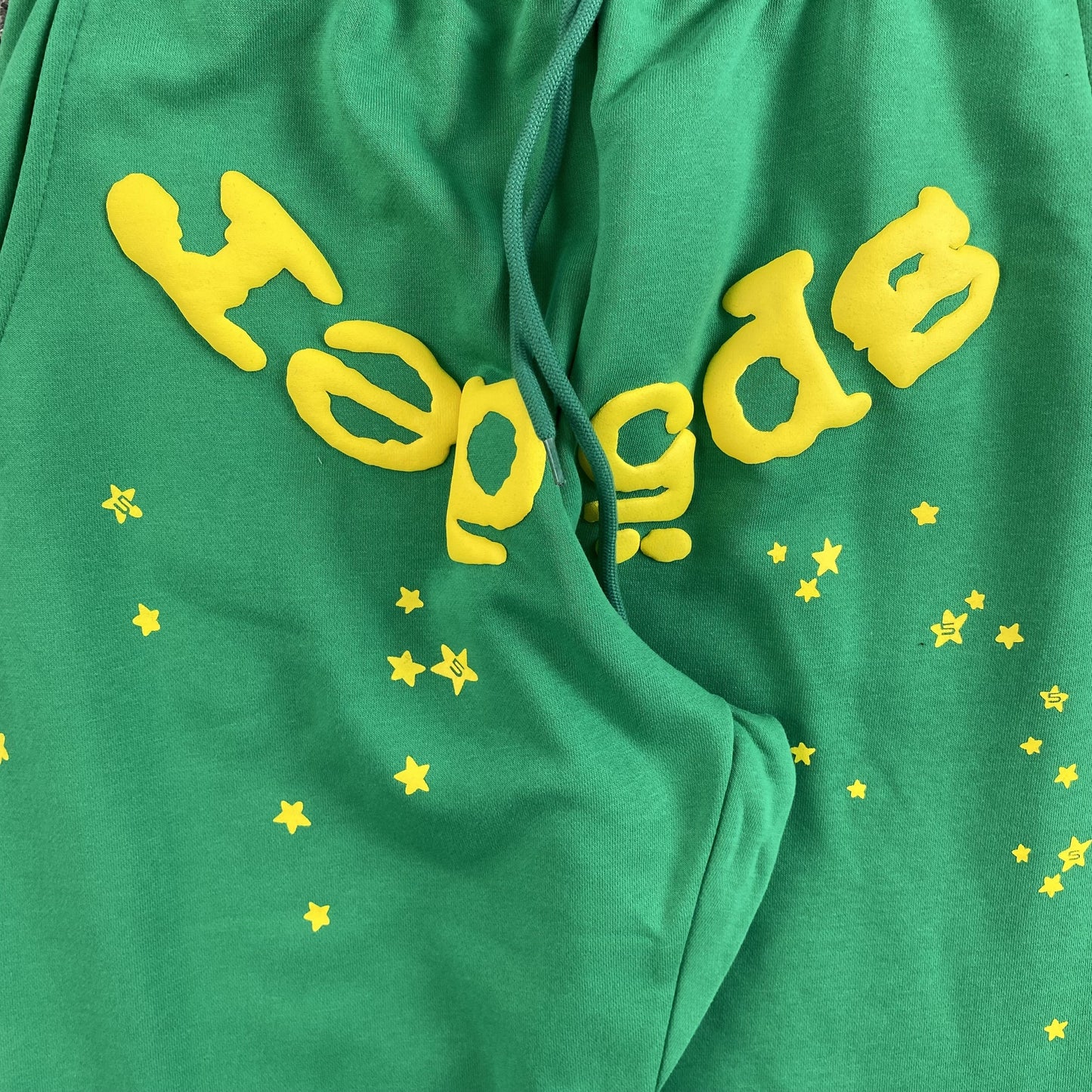 Pantalon de survêtement SP5DER STAR OG WEB V2 vert slime