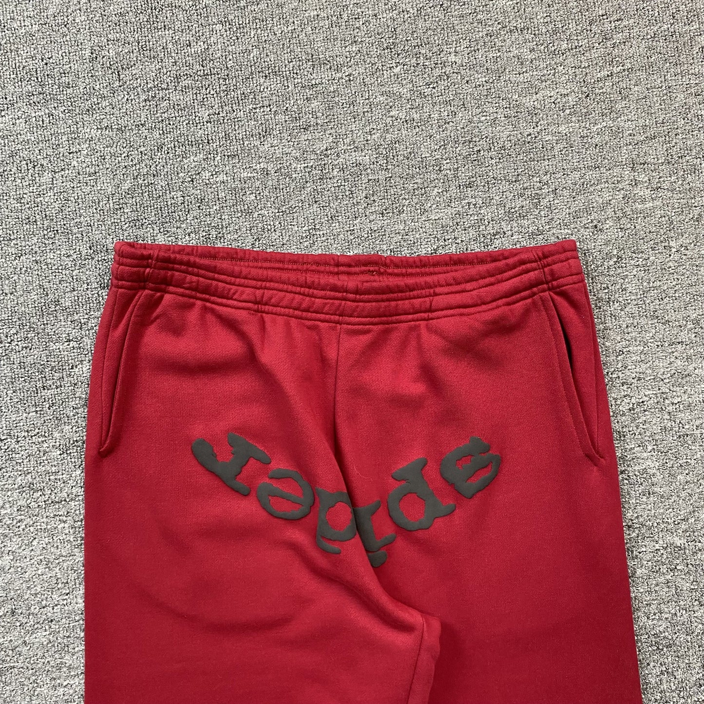 Pantalon de survêtement rouge SP5DER VVS
