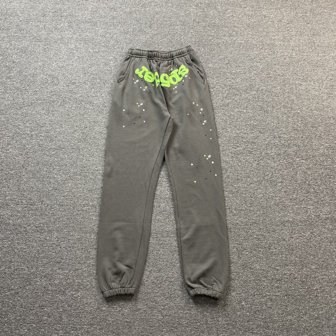 PANTALON DE SURVÊTEMENT SP5DER WAIT WEB GRIS ARDOISE
