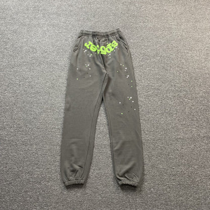 PANTALON DE SURVÊTEMENT SP5DER WAIT WEB GRIS ARDOISE
