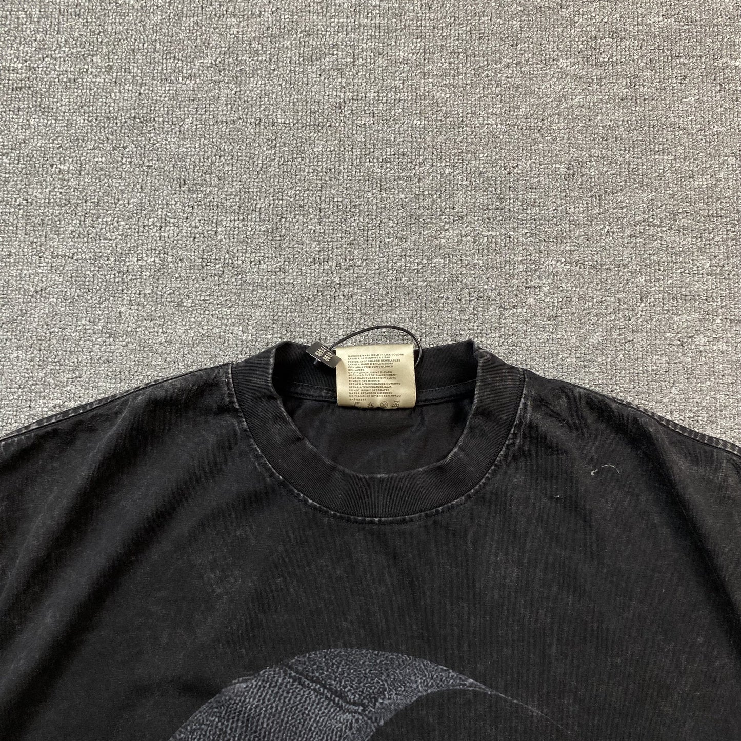 T-shirt graphique vintage Stephen Curry gris foncé