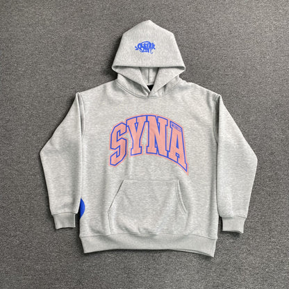 SWEAT À CAPUCHE SYNA WORLD COLLEGE GRIS
