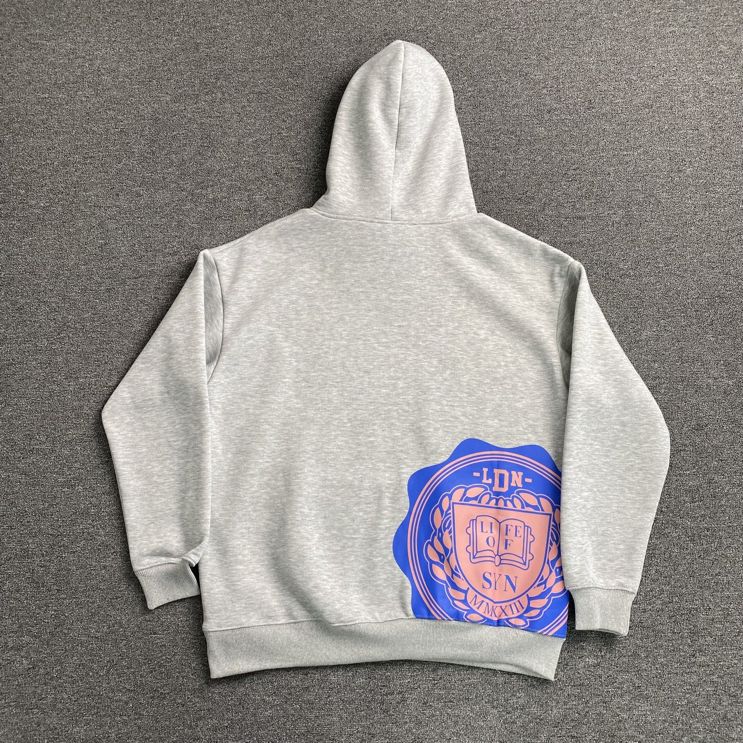 SWEAT À CAPUCHE SYNA WORLD COLLEGE GRIS