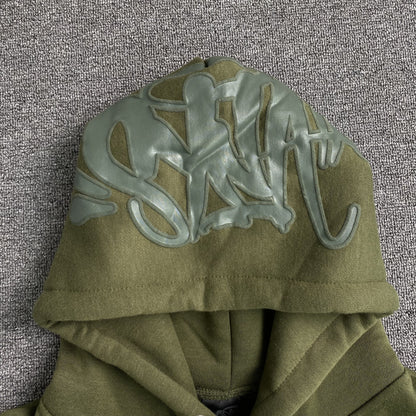 SWEAT À CAPUCHE SYNA WORLD LOGO SAGE