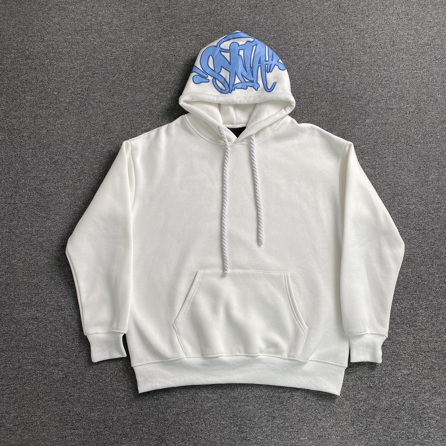 SWEAT À CAPUCHE BLANC SYNA WORLD HOOD LOGO