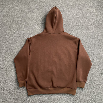 SWEAT À CAPUCHE SYNA WORLD MARRON