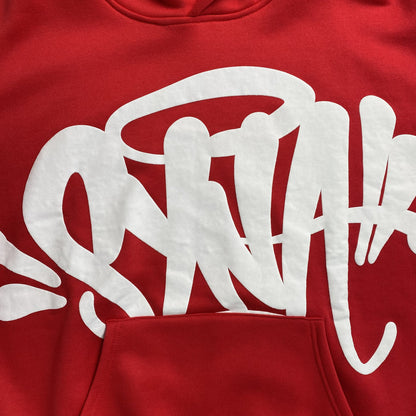 SWEAT À CAPUCHE SYNA WORLD ROUGE